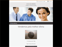 Tablet Screenshot of lojadamoeda.webnode.com