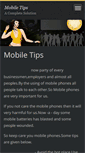 Mobile Screenshot of mobiletips.webnode.com