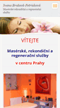 Mobile Screenshot of masaze-regenerace.webnode.cz