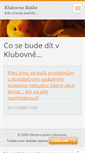 Mobile Screenshot of klubovnabaska.webnode.cz