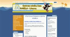 Desktop Screenshot of centrum-arabela.webnode.cz