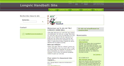 Desktop Screenshot of longvichandball.webnode.com