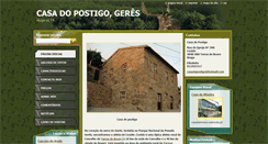 Desktop Screenshot of casadopostigo.webnode.pt