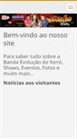 Mobile Screenshot of evolucaodoforro.webnode.com.br