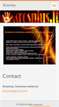 Mobile Screenshot of krosnis.webnode.com