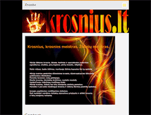 Tablet Screenshot of krosnis.webnode.com