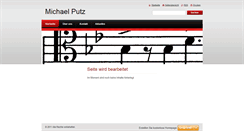Desktop Screenshot of michaelputz.webnode.com