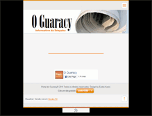 Tablet Screenshot of portaldoguaracy.webnode.com.br