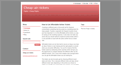 Desktop Screenshot of cheap-air-tickets.webnode.com