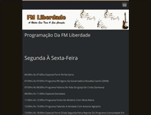 Tablet Screenshot of fmliberdade.webnode.com.br