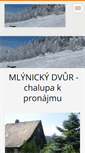 Mobile Screenshot of mlynickydvur.webnode.cz