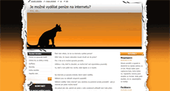 Desktop Screenshot of penizezinternetu.webnode.cz