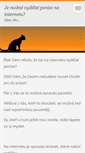 Mobile Screenshot of penizezinternetu.webnode.cz