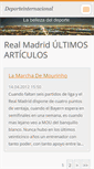 Mobile Screenshot of deporteinternacional.webnode.es