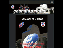 Tablet Screenshot of georgianrugby.webnode.com