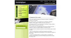 Desktop Screenshot of immologique.webnode.fr