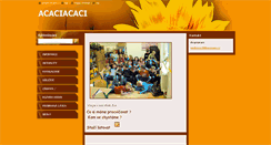 Desktop Screenshot of acaciacaci.webnode.cz