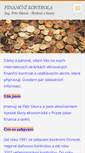 Mobile Screenshot of financnikontrola.webnode.cz