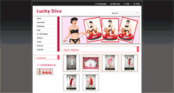 Desktop Screenshot of luckydivastore.webnode.com