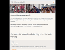 Tablet Screenshot of futbolgarciabarbon.webnode.es