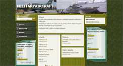Desktop Screenshot of militaryaircraft.webnode.cz
