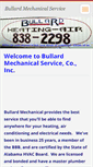 Mobile Screenshot of bullardmechanicalheatingandair.webnode.com
