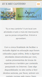 Mobile Screenshot of euemeucantinho.webnode.com