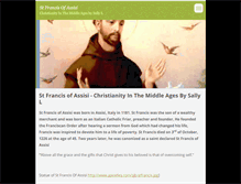 Tablet Screenshot of christianityinthemiddleages.webnode.com