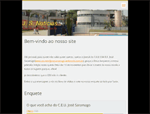 Tablet Screenshot of josesaramagonoticias.webnode.com.br