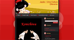 Desktop Screenshot of japao-umaculturadiferente.webnode.com