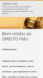 Mobile Screenshot of direito-fmu2011.webnode.com