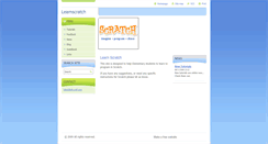 Desktop Screenshot of learnscratch.webnode.com