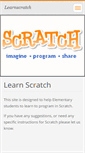 Mobile Screenshot of learnscratch.webnode.com