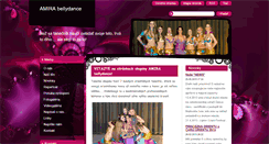 Desktop Screenshot of amirabellydance.webnode.sk
