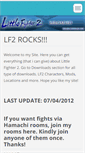 Mobile Screenshot of lf2-reloaded.webnode.com