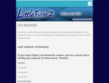 Tablet Screenshot of lf2-reloaded.webnode.com