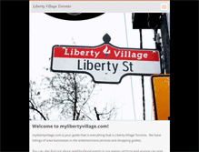 Tablet Screenshot of libertyvillage.webnode.com