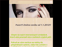 Tablet Screenshot of ivana-nails.webnode.cz