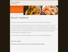 Tablet Screenshot of bruceseafood.webnode.com