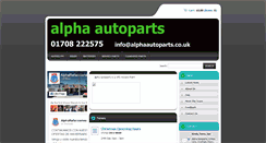 Desktop Screenshot of alphaautoparts.webnode.com