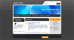 Desktop Screenshot of grupoeppec.webnode.es