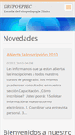 Mobile Screenshot of grupoeppec.webnode.es