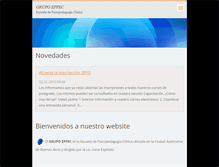 Tablet Screenshot of grupoeppec.webnode.es