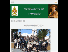 Tablet Screenshot of agrupamento.webnode.com