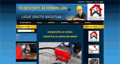 Desktop Screenshot of desentope24horas.webnode.pt