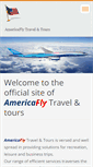 Mobile Screenshot of americaflytravels.webnode.com