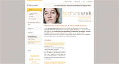 Desktop Screenshot of ecriture-web.webnode.fr