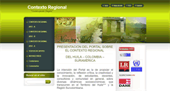 Desktop Screenshot of contextoregional.webnode.es