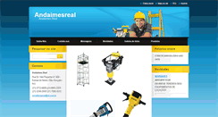 Desktop Screenshot of andaimesreal.webnode.com.br