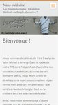 Mobile Screenshot of nanotechnologie-medecine.webnode.fr